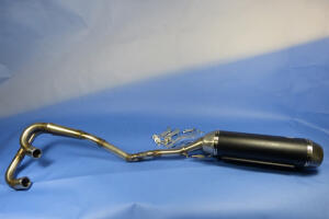 Auspuff mit Tuning Krümmer SMC Titan 300 mit Zulassung