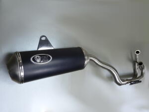 Auspuff mit Tuning Krümmer SMC Captain 300