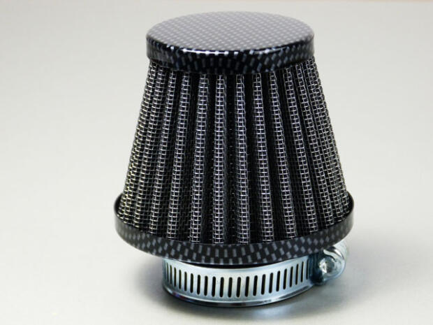 Air filter Yamaha 50, 80, 125 ccm carbon steel mesh tuning power 28mm and 35mm