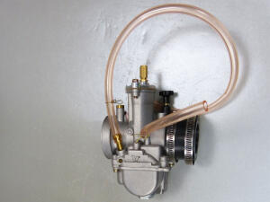 28mm flat slide carburetor with special Powerjet
