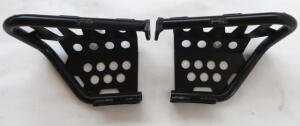 Heel guards für Can Am DS 450 schwarz