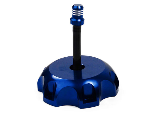 Tankdeckel Husaberg FS 650 Aluminium blau