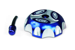 Aluminum Fuel Tank Cap with Vent Valve blue for Yamaha TT...