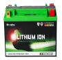 Batterie 12 Volt HJTX20HQ-FP, Lithium Ionen Motorradbatterie