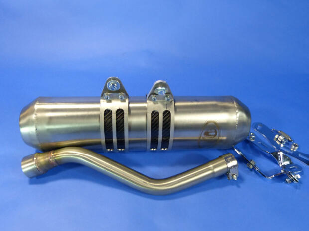 Auspuff Can Am Outlander 500 - 650 - 800 Max Slip On Edelstahl Edition