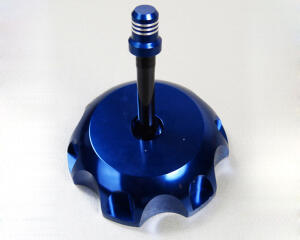 Fuel Tank Cap with Vent Valve Blue for Kawasaki KX 250 / KX 250 F 05