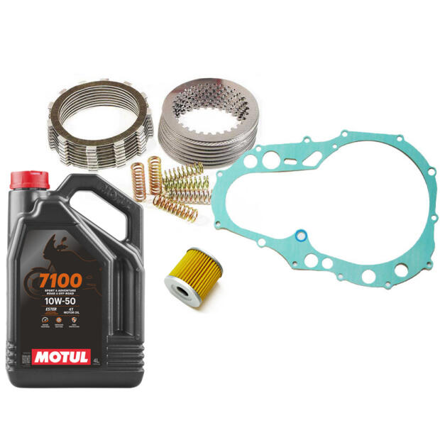 Kupplung Racing Powerkit für Polaris Outlaw / Predator 500 Kupplungslamellen Stahllamellen Kupplungsfedern Dichtung 07-18