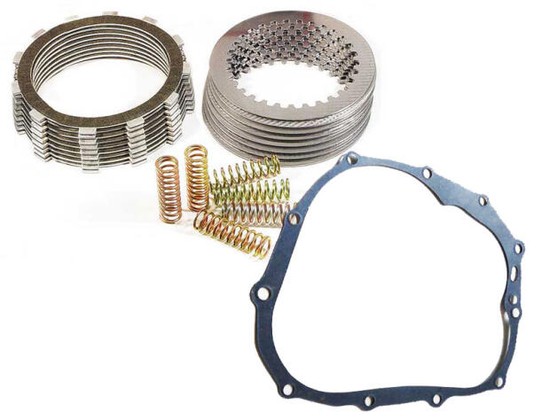 Kupplung Kit SMC Barossa Kreidler Rex SEIKEL Explorer Derbi 150 - 170 - 200 Kupplunglamellen Stahllamellen Kupplungsfedern Dichtung verstärkt