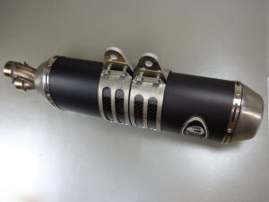 Auspuff Kawasaki KVF 650 / 700 Prairie mit ABE Auspuffanlage Black Edition