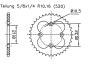 Sprocket rear t.36 Kymco KXR Maxxer MXU 250 300