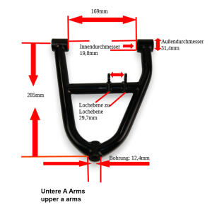 A-Arm Kit komplett Kymco KXR / Maxxer / MXU 250 / 300