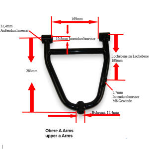 A-Arm Kit komplett Kymco KXR / Maxxer / MXU 250 / 300