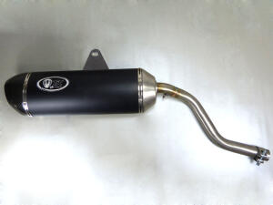 Auspuff für Aprilia Pegaso 650 mit ABE Carbon