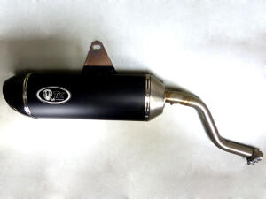 Auspuff für Aprilia Pegaso 650 mit ABE Carbon