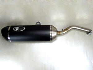 Auspuff für Aprilia Pegaso 650 mit ABE Carbon