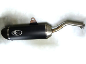 Auspuff für Aprilia Pegaso 650 mit ABE Carbon