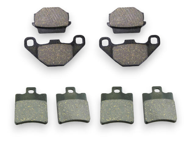 4x Bremsbeläge Dinli DMX 270 / 350, DL801, 802 vorne + hinten