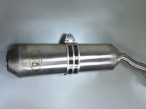 Auspuff SMC 300 Titan / Captain mit ABE Edelstahl...