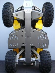 Kit Protektor Arctic Cat Wildcat 1000 Front Bumper, Motorschutz, A-Arm, Schwinge Alu