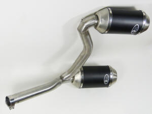 Can Am Renegade 1000 Double exhaust with e-mark