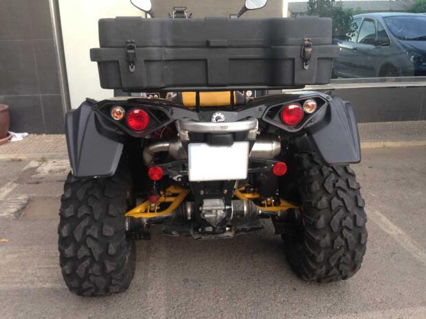 Auspuff Can Am Renegade 500 G2 mit ABE