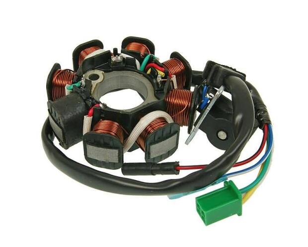 Lichtmaschine Stator Gy6 Motoren 125 - 150ccm mit 8 Spulen verstärkt China Roller