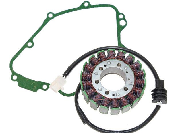 Lichtmaschine Yamaha YZF-R6 Power Stator RJ03 mit Lima Dichtung