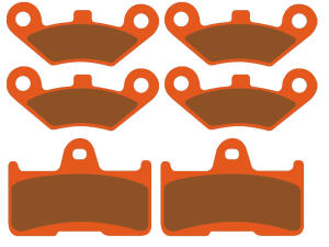 3x Sinter brake pad front and rear CF Moto CF800 2 C-Force