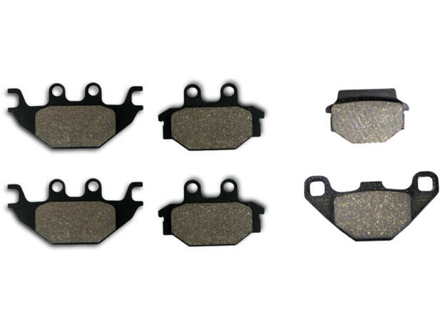 3x Bremsbeläge Dinli Centhor 565/700/800 vorne + hinten