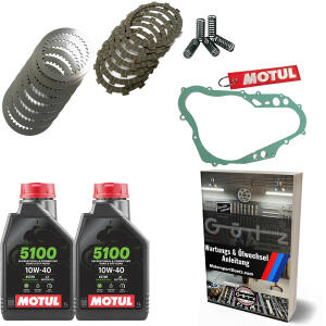 Kupplung für Suzuki DRZ 400 & Dichtung Motul Öl