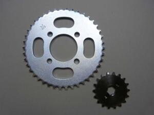 Sprocket kit ADLY Her Chee Hurricane 500S t.15/36