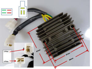 Regulator / Rectifier Honda VT 600 C Shadow PC21