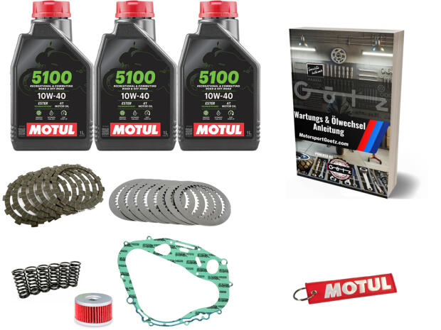 Kupplung für Suzuki DR 650 R 90-96 Kupplungslamellen Stahllamellen Kupplungsfedern Dichtung Öl