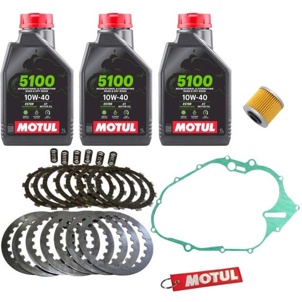 Clutch kit for Yamaha XT600 XTZ660 SRX600 TT600 & Motul oil filter