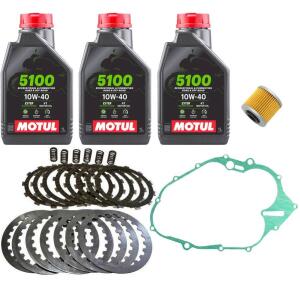 Clutch kit for Yamaha XT600 XTZ660 SRX600 TT600 & Motul oil filter