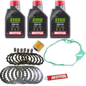 Clutch kit for Yamaha XT600 XTZ660 SRX600 TT600 & Motul oil filter