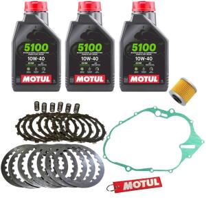 Clutch kit for Yamaha XT600 XTZ660 SRX600 TT600 & Motul oil filter