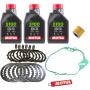 Clutch kit for Yamaha XT600 XTZ660 SRX600 TT600 & Motul oil filter