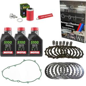 Kupplungs Kit für KTM Adventure 640 LC4/LC4-E Kupplung Öl Motul Dichtung Ölablassschraube Anleitung