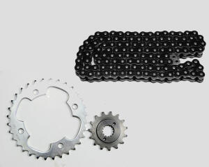 DID Kettensatz für Honda XR 125 L 03-08 JD19 Extra verstärkt