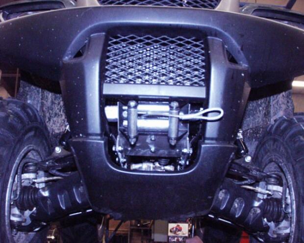 Seilwinden Halterkit Suzuki King Quad 400 Seilwindehalteplatte Seilwindenanbau