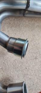 Front head pipe Daelim ET250, ET 300