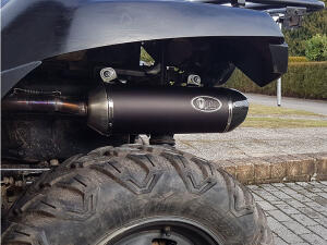 Exhaust Kawasaki KVF 650 Brute Force with e-mark