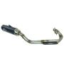Exhaust system for Adly Herkules Supermoto 500S