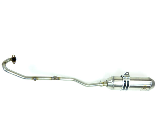 Auspuff für Daelim ET 250-300 Edelstahl Edition Komplett Auspuffanlage