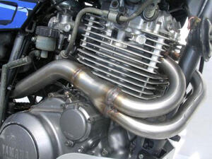 Auspuff für Yamaha XT 600 E Edelstahl Edition mit Tuning Krümmer