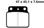 Brake pads Suzuki LTR 450