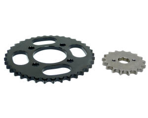 Kettenrad 37 + Ritzel 16 Zähne für Shineray 250...