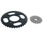 Kettenrad 34 + Ritzel 16 Zähne für Shineray 250 STIXE / ST-9E