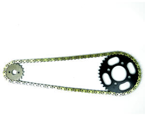 Chain kit Shineray 250  STIXE / ST-9E powerkit gold 17/37 for higher top speed